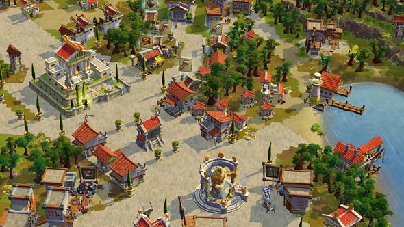 Uma capital em age of empires on-line. Uma capital em age of empires on-line.